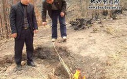 Phát hiện loại đất có thể đốt cháy
